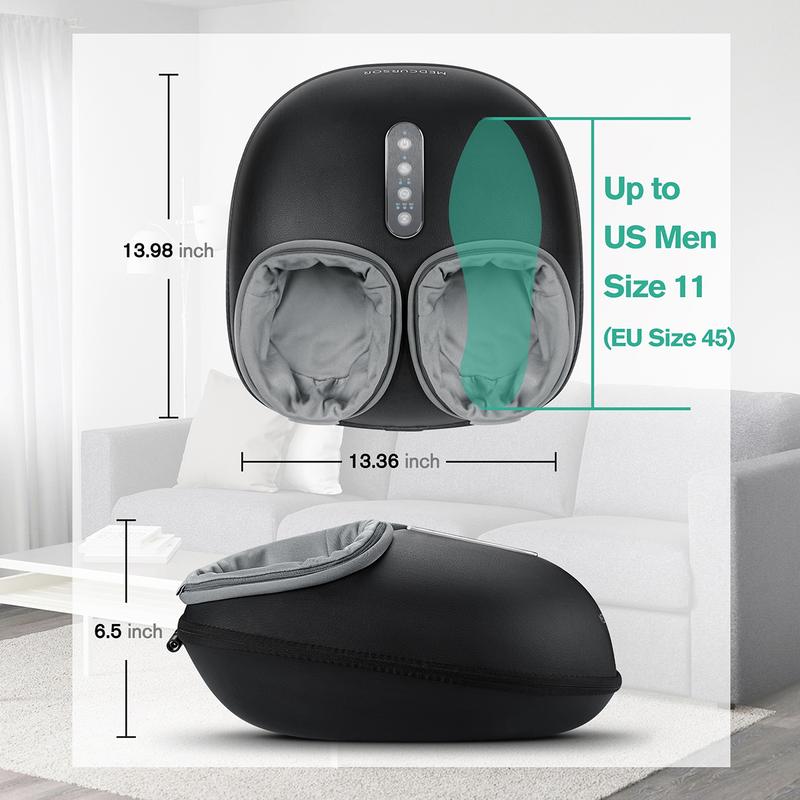 Foot Massager with Heat - Professional 3-Modes